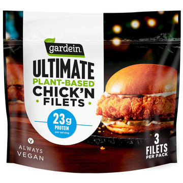 Gardein Ultimate Plant-Based Chick'N Filets, Vegan, Frozen, 15 Oz