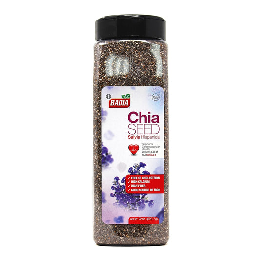 Badia Chia Seed, 22 Ounce (Pack Of 4)