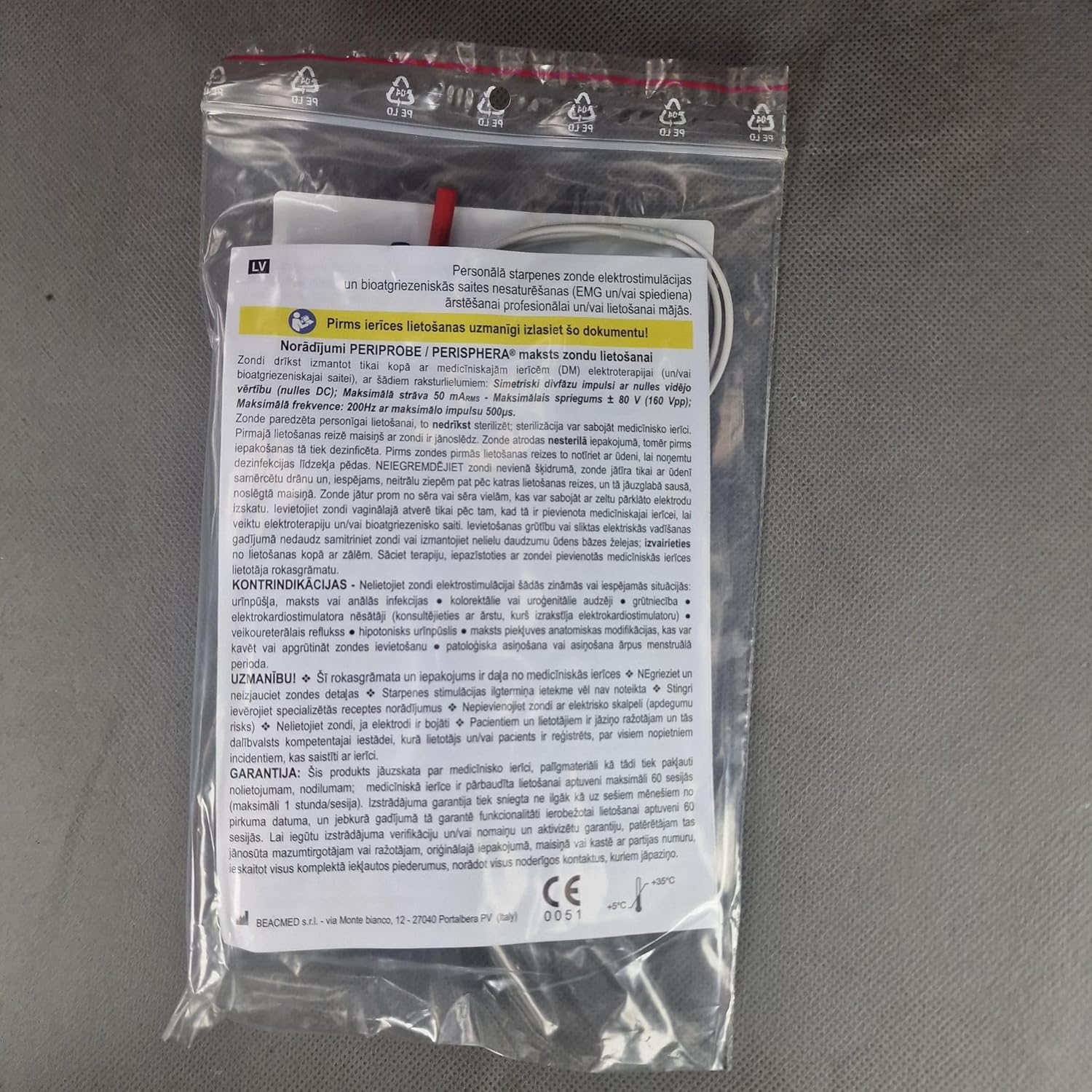 Vaginal Electrode Gold Probe TENS EMS EMG Biofeedback E-stim Accessory for Pelvic Floor Devices Nickel Free : Amazon.co.uk: Health & Personal Care