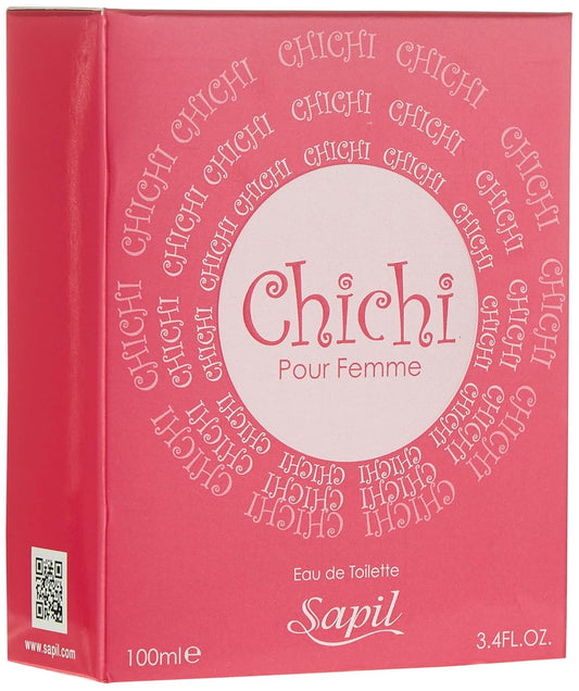 Sapil Chichi Perfume For Women - Long-Lasting Dubai Perfume, Floral Musky Edt Spray, 3.4 Oz (100 Ml) - Exotic Arabic Cologne For Daily Wear