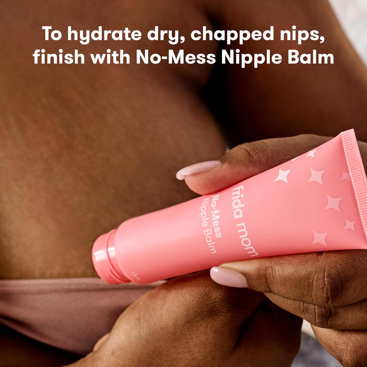 Frida Mom Cracked Nipple Soothing Spray | All-Natural Saline Spray to Heal Sore, Cracked Breastfeeding Nipples | Spray + Air-Dry | Gentle for Baby + Mom | 2 Fl oz : Baby