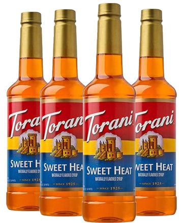 Torani Flavored Drink Syrup, Sweet Heat, 25.4 Fl Oz (Pack Of 4)