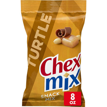 Chex Mix Snack Mix, Turtle, Indulgent Snack Bag, 8 Oz