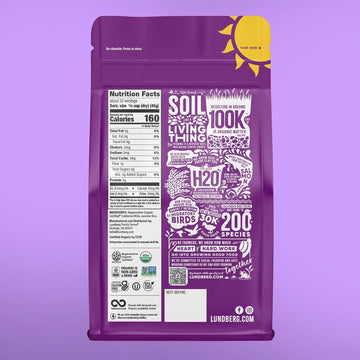 Lundberg Family Farms Organic Jasmine Rice, California White, 32 Ounce