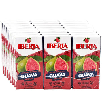 Iberia Guava Nectar, 6.8 Fl Oz (Pack Of 24)