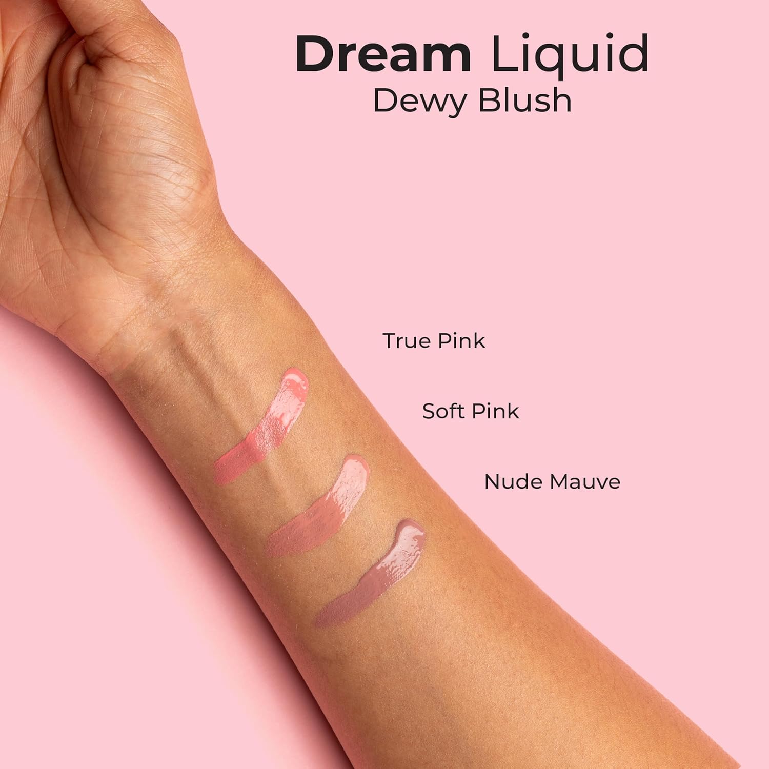 Mcobeauty Dream Liquid Dewy Blush, Soft Pink, Radiant Flush For Fresh, Glowing Cheeks, Vegan, Cruelty Free Cosmetics : Beauty & Personal Care