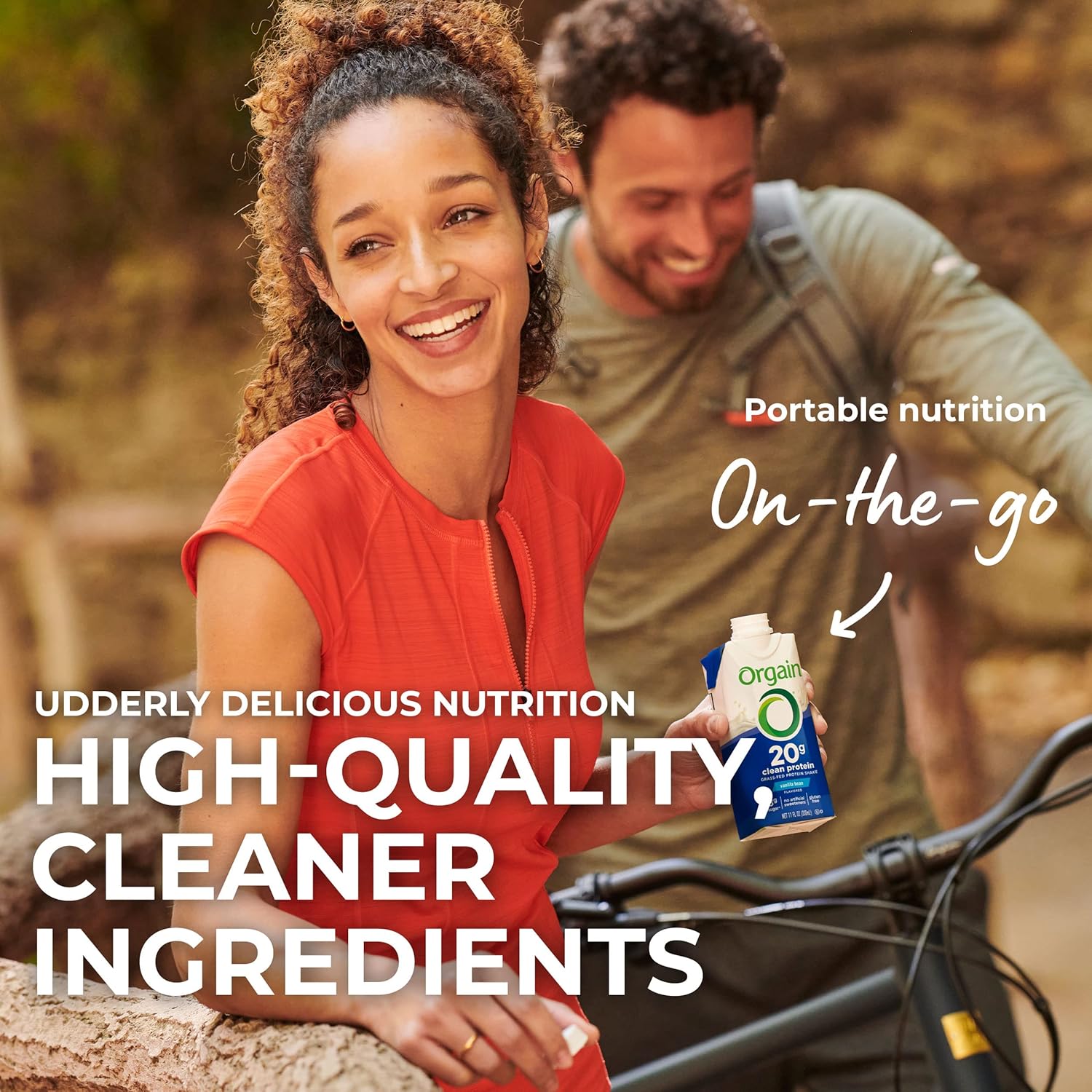 Orgain Clean Protein Shake, Grass Fed Dairy, Vanilla Bean - 20G Whey High Protein, Kosher, Ready To Drink, Low Net Carbs, Gluten Free, No Soy Ingredients, 11 Fl Oz (Pack Of 4)