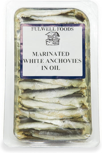 Anchovy Fillets 250G X Two - Selected Anchovy Fillets, Marinated In Sunflower Oil And Vinegar From Great British Trading Limited