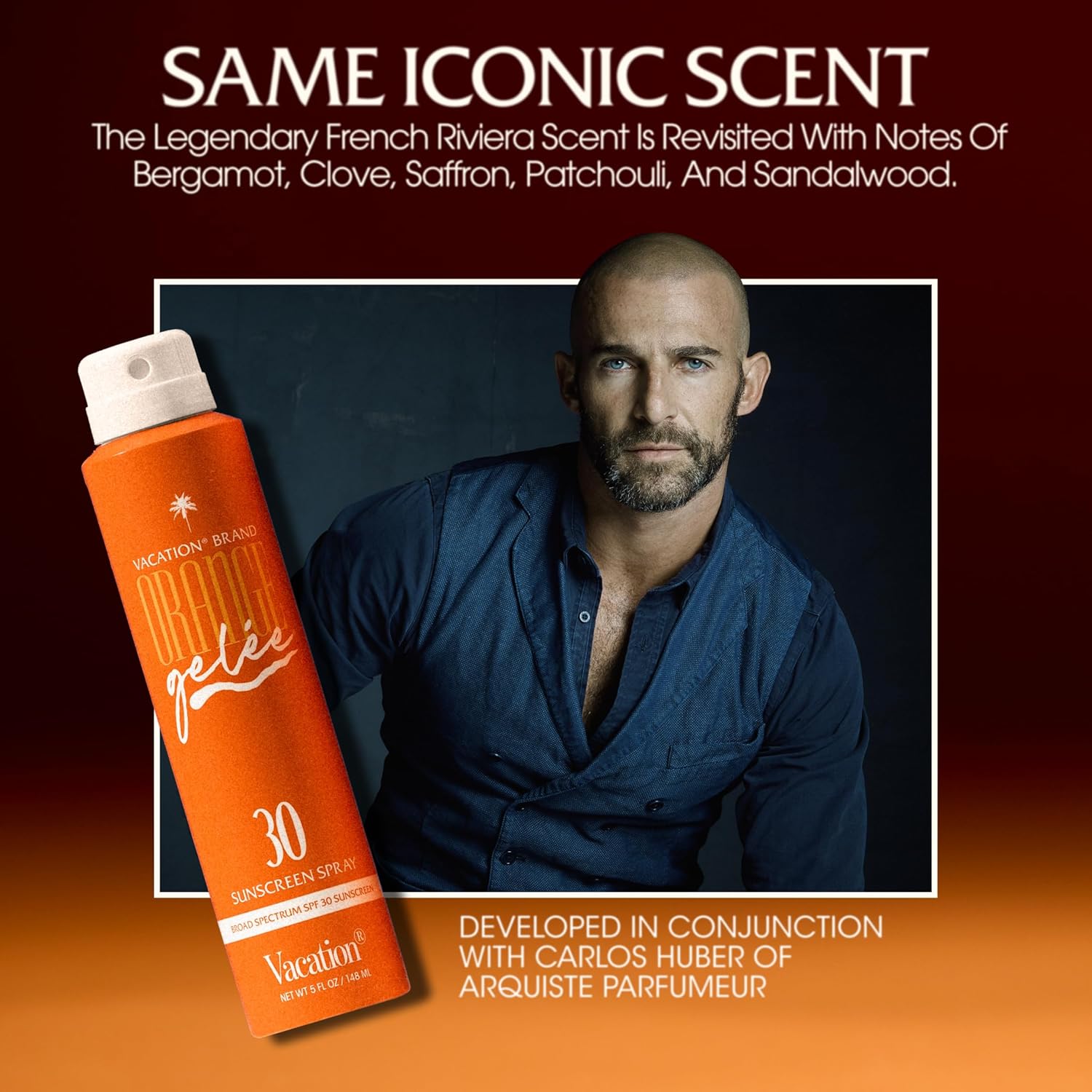 Vacation Orange Gelée Spf 30 Gel & Tube Key Bundle, Hydrating Balm-To-Oil Sunscreen, Mineral-Oil Free, Water-Resistant, Travel Size, 3.12 Oz. : Beauty & Personal Care