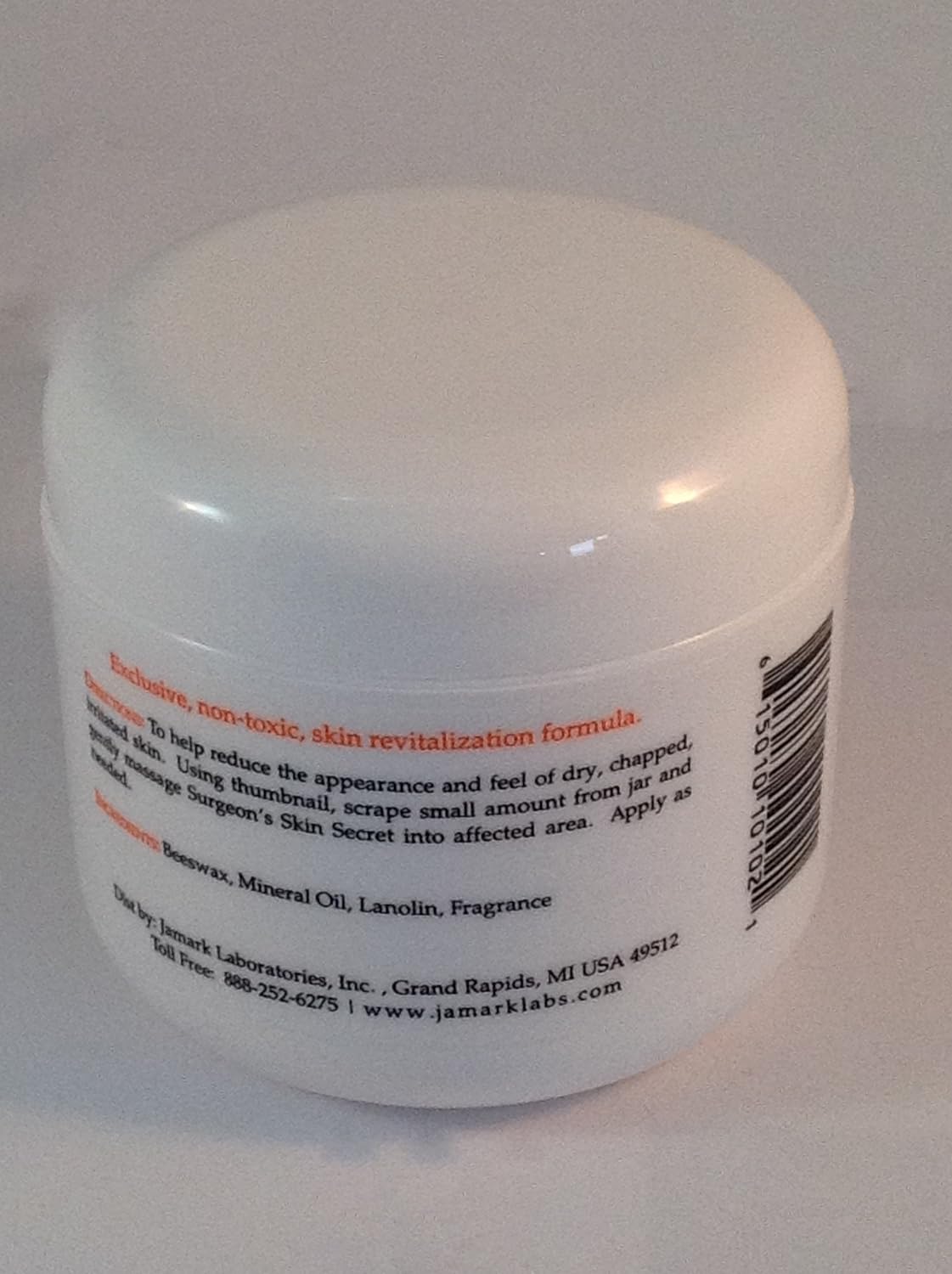 Surgeon'S Skin Secret Beeswax Moisturizer 4Oz. Jar - Orange Citrus : Beauty & Personal Care