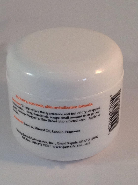 Surgeon'S Skin Secret Beeswax Moisturizer 4Oz. Jar - Orange Citrus : Beauty & Personal Care