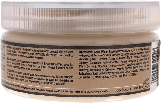 Cuccio Naturale Butter Blends - Ultra-Moisturizing, Renewing, Smoothing Scented Body Cream - Deep Hydration For Dry Skin Repair - Made With Natural Ingredients - Tangerina And Argan - 8 Oz