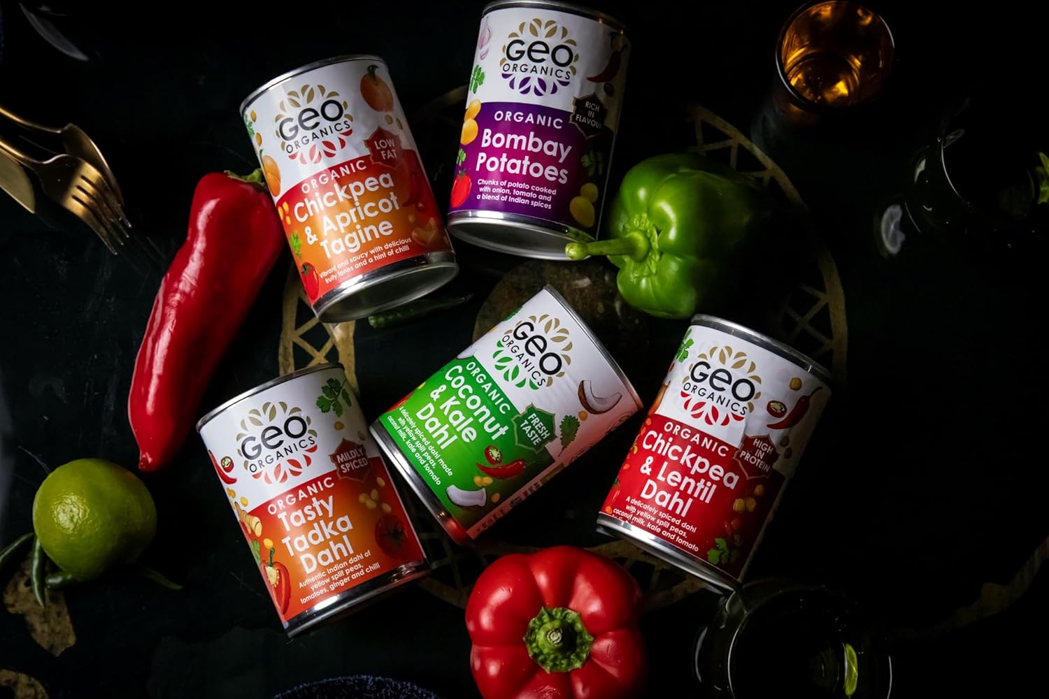 Geo Organics Bombay Potatoes 400g (Pack of 1) | All-Organic, Vegan & Flavorful | Quick & Aromatic Bombay Potato | Tasty Bombay Potatoes Perfect for Any Meal or Snack! : Amazon.co.uk: Grocery