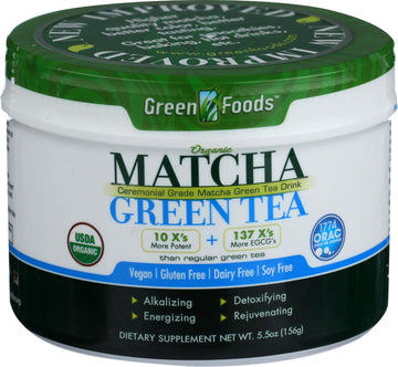 Green Foods Organic Matcha Green Tea - 5.5 Oz