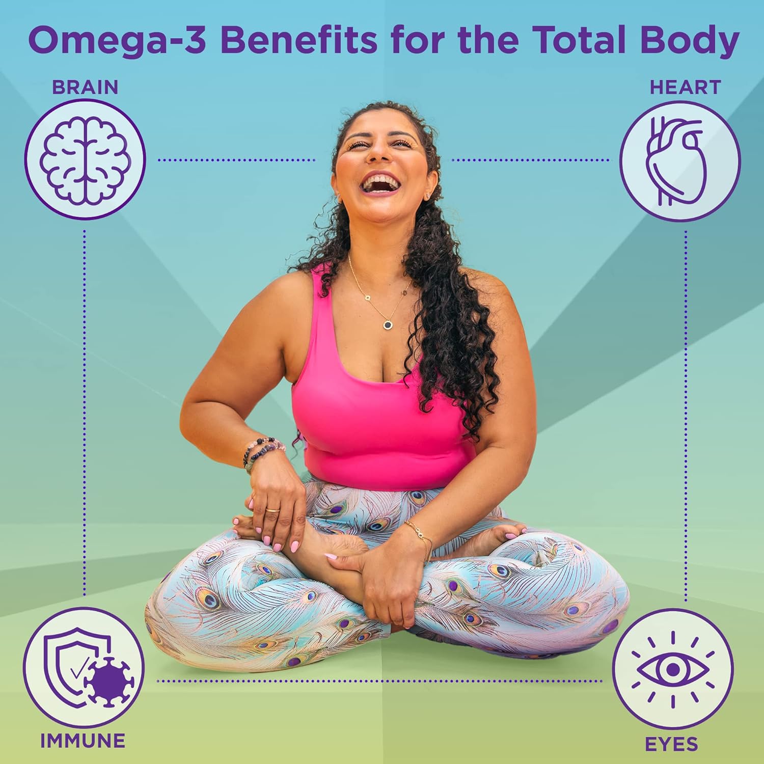 Viactiv Omega Boost Supplement, 1200 mg Omega-3s, 60 Chewable Gel Bite