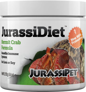 Jurassidiet - Hermit Crab, 210 G / 7.4 Oz. : Hermit Crab Food : Pet Supplies