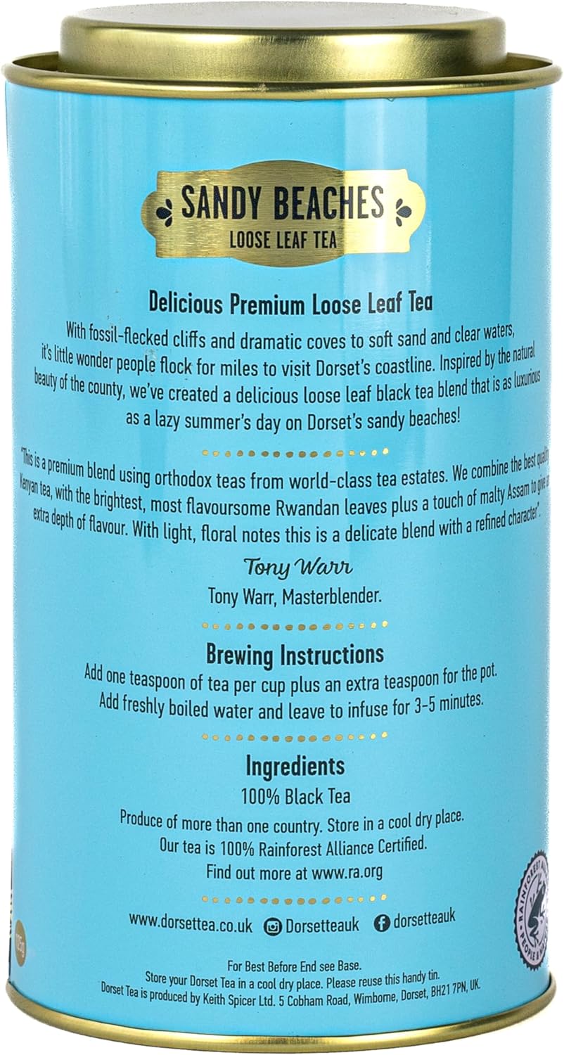Dorset Tea Sunshine Blend Bulk Pack 1100 Biodegradable Black Tea Bags for Catering, Sharing, Office Tea Breaks - 100% Rainforest Alliance Certified : Amazon.co.uk: Grocery