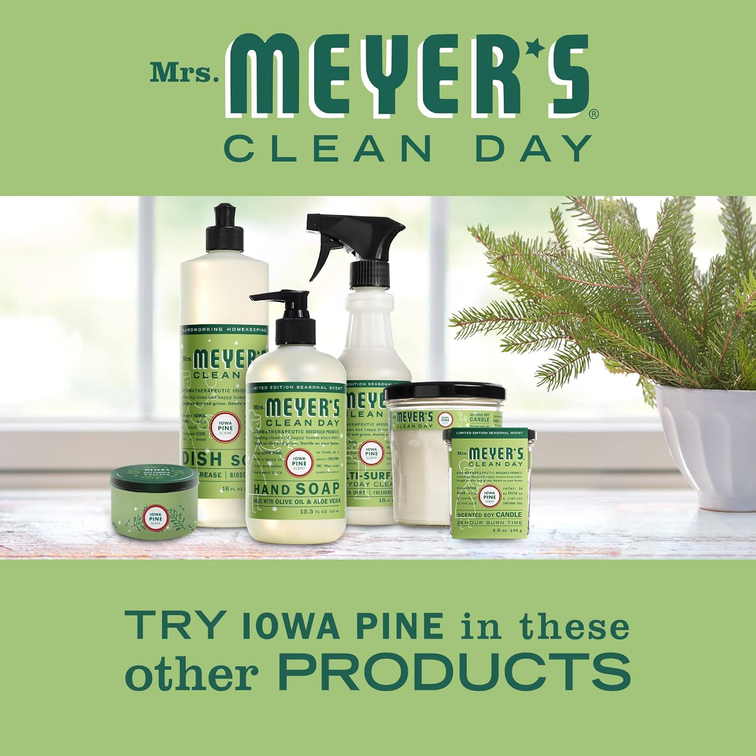 Mrs. Meyer'S Clean Day Room And Air Freshener Spray, Non-Aerosol Spray Bottle Infused With Essential Oils, Honeysuckle, 8 Fl. Oz : Health & Household