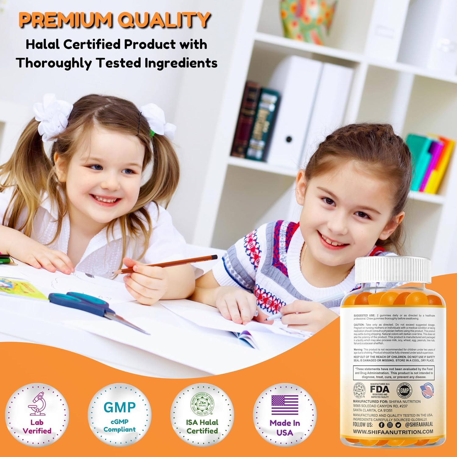 Buy Gelatin Free Kids Omega 3 Gummies W/Dha 30 Servings. Plant-Based Omega 3 For Kids. Gluten Free & Non-Gmo Dha Gummies. Children Omega 3 Gummies For Kids. Omega 3 Kids To Support Brain & Immune System On  Free Shipping On Qualified Orders