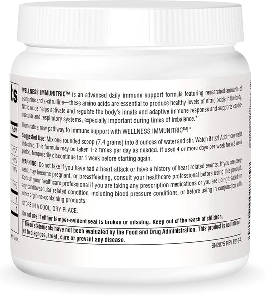 Source Naturals Immunitric, Nitric Oxide Builder For Immune System Support* - 8 Oz Powder