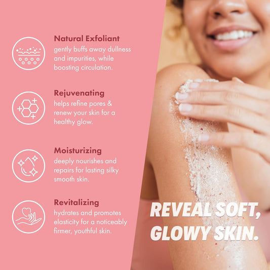 Coffee Scrub Foot & Body Exfoliator Infused With Vitamin E And Orange Peel Natural Exfoliating Sugar Body Scrub For Toning Cellulite Skin Care By Handmade Heroes