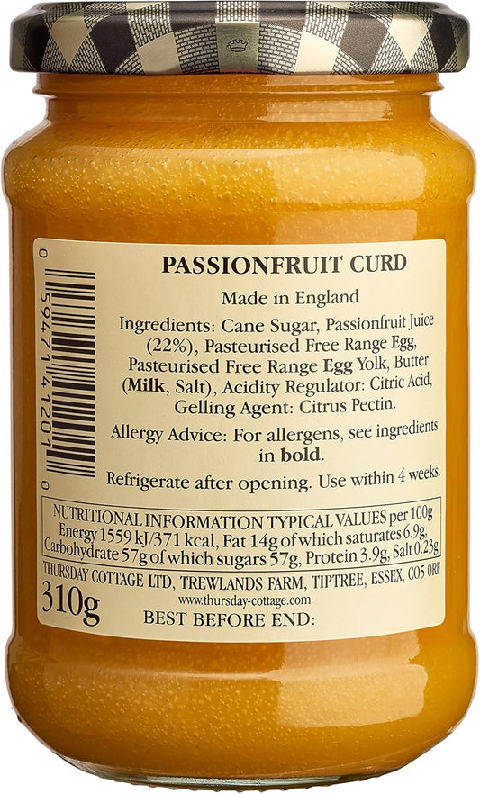 Thursday Cottage - Passionfruit Curd 310G