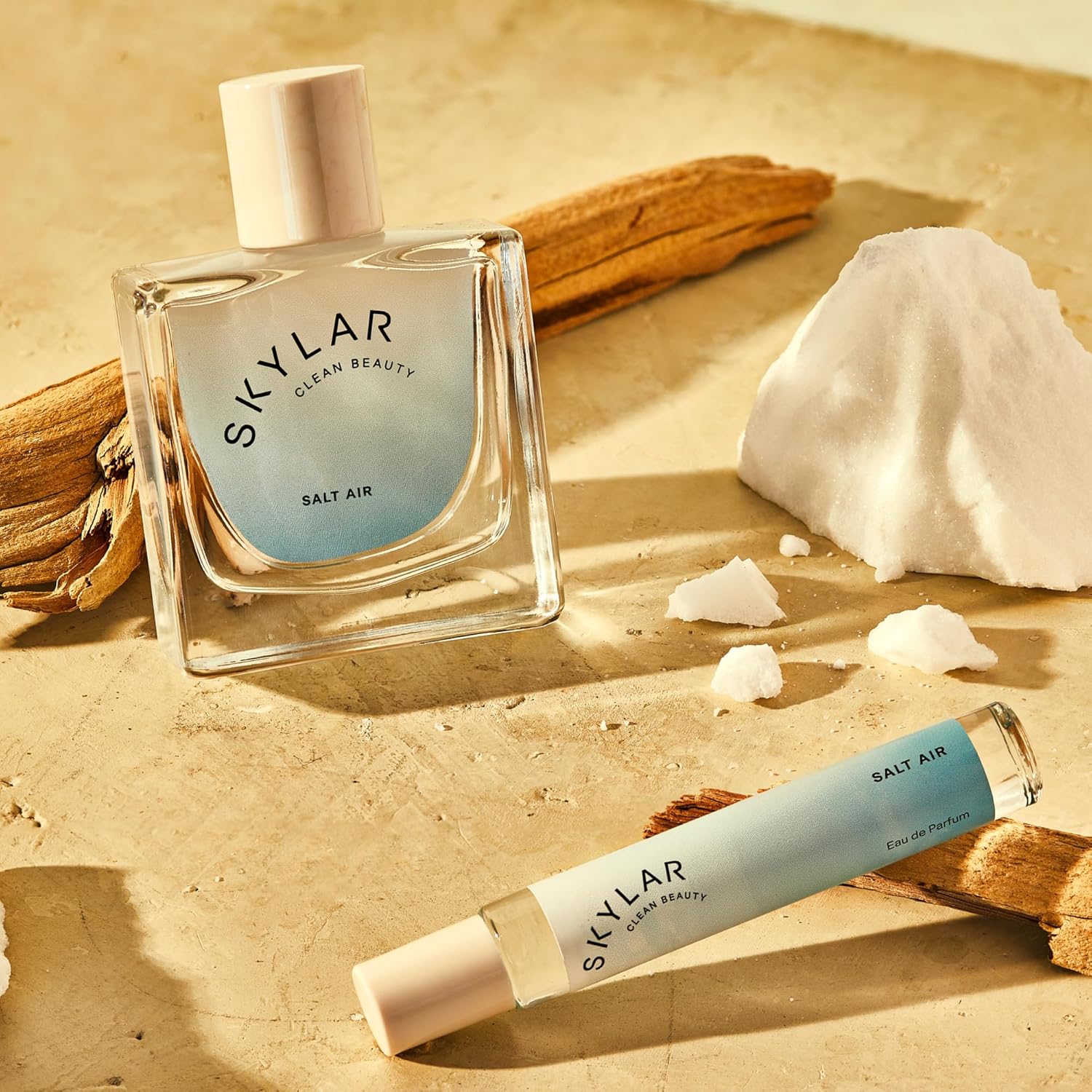 Skylar Salt Air Eau De Parfum - Hypoallergenic & Clean Perfume For Women & Men, Vegan & Safe For Sensitive Skin - Fresh Perfume With Notes Of Driftwood, Sea Salt & Seaweed - 10Ml /0.33 Fl Oz : Beauty & Personal Care
