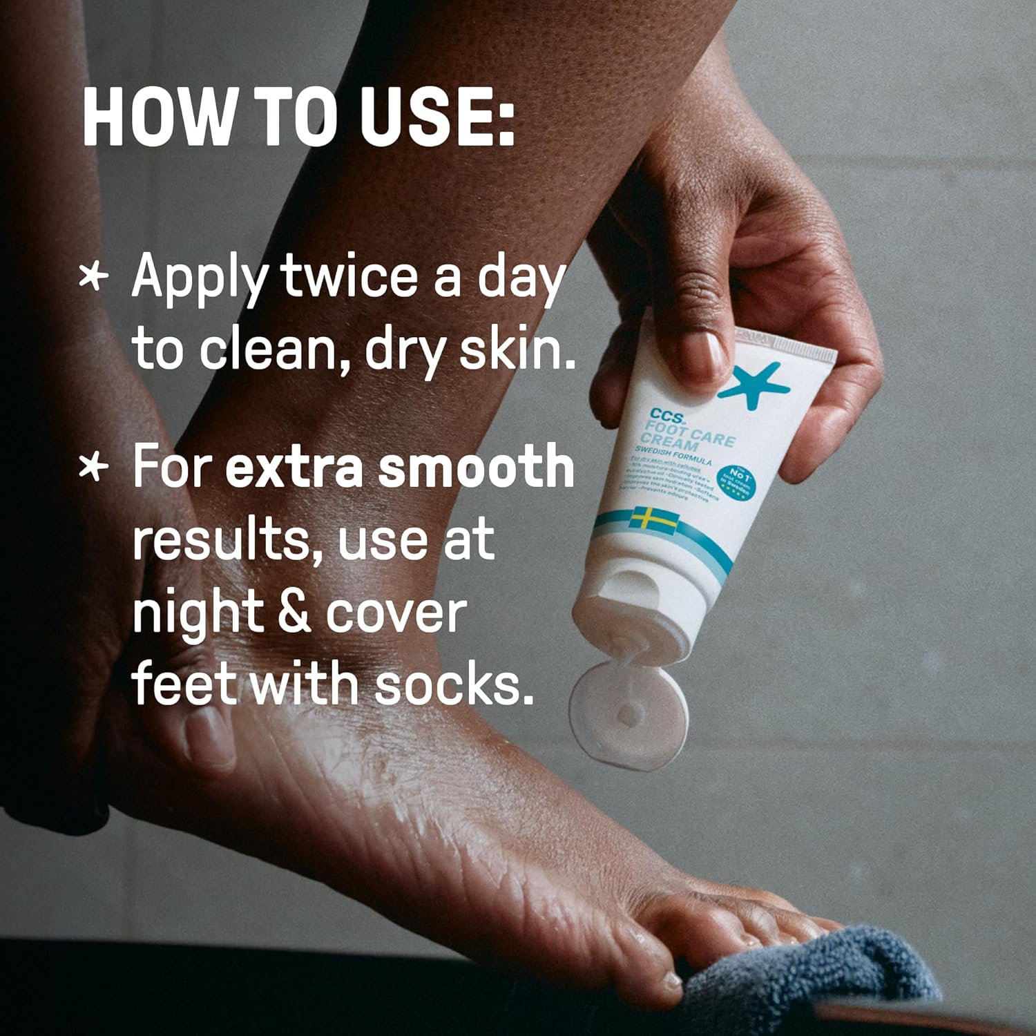 CCS Professional Foot Care Cream 175 ml - Moisturise and Protect Dry and Callused Feet, Contains 10% Urea and Eucalyptus Oil, Clinically Tested, Suitable for Diabetics : Amazon.co.uk: Beauty