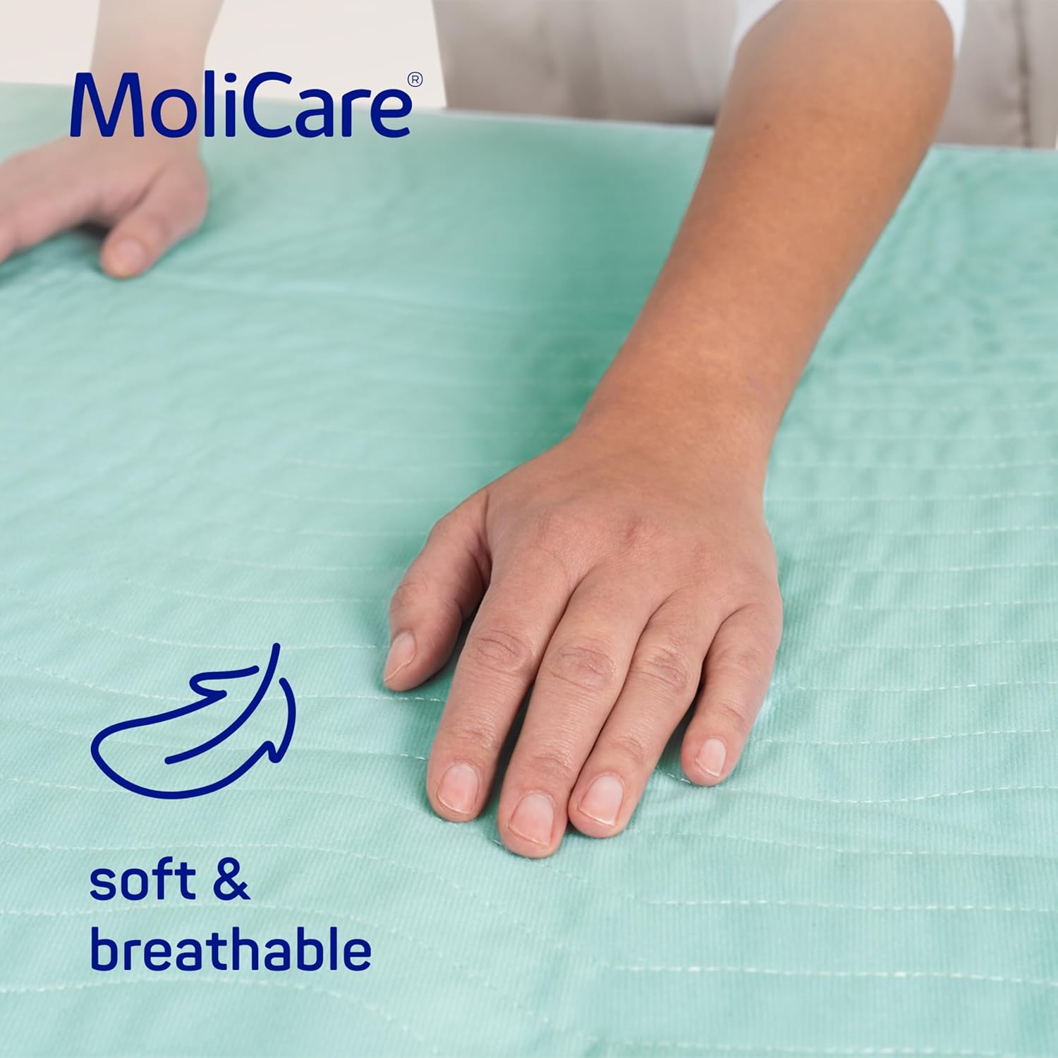 MoliCare Premium Bed Mat Textile 7 Drops (2250 ml Capacity) - Washable Incontinence Bed Pad for Adults or Children, Waterproof Mattress Protector, 85x90 cm, Oekotex Certified, Pack of 1 : Amazon.co.uk: Health & Personal Care