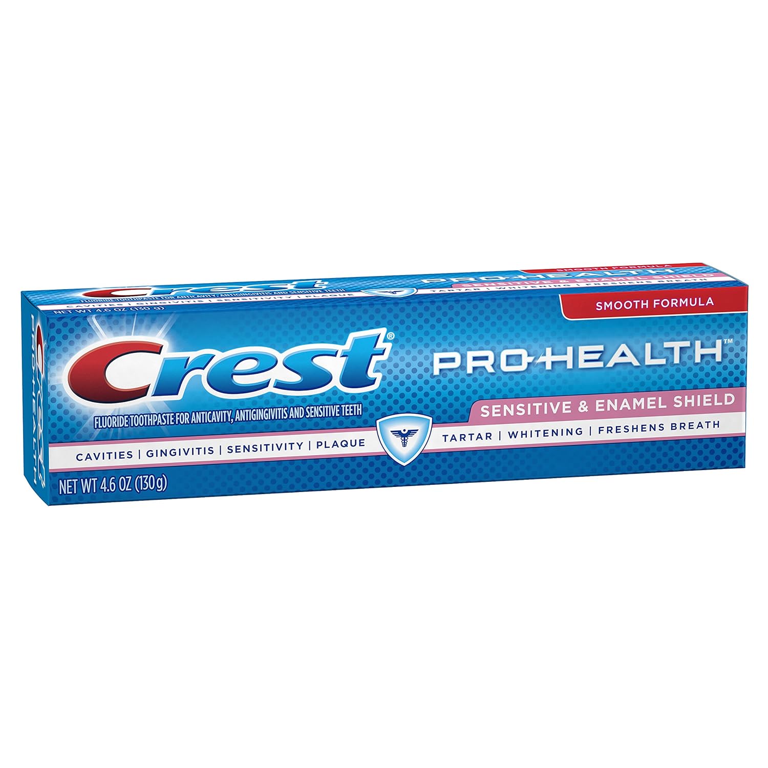 Crest Pro-Health Sensitive & Enamel Shield Toothpaste, Mint, 4.6 Oz : Health & Household