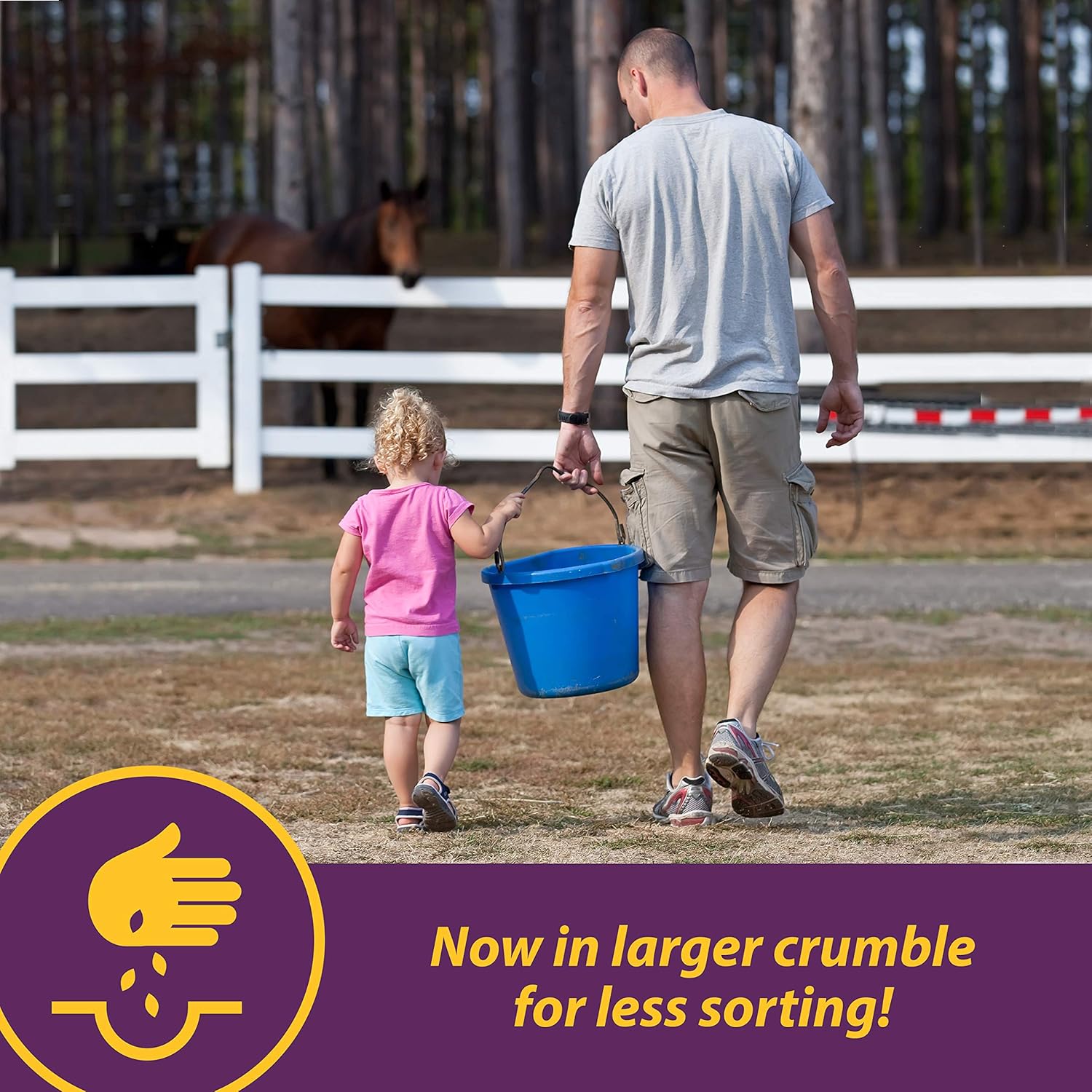 Farnam Horse Health Vita B-1 Crumbles Supplement for Horses, Supports optimal muscle activity and metabolism for performance, 20 pounds, 320 day supply : Horse Nutritional Supplements And Remedies : Pet Supplies