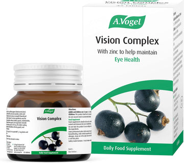 A.Vogel Vision Complex | Eye Health Supplement | Rich In Lutein, Beta-Carotene & Zeaxanthin | Contains Zinc | 45 Tablets