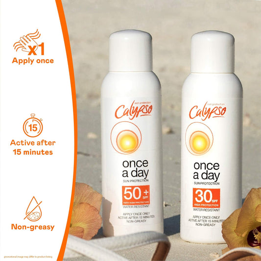 Calypso Once A Day Sun Protection Spf20 And Spf30 Multipack