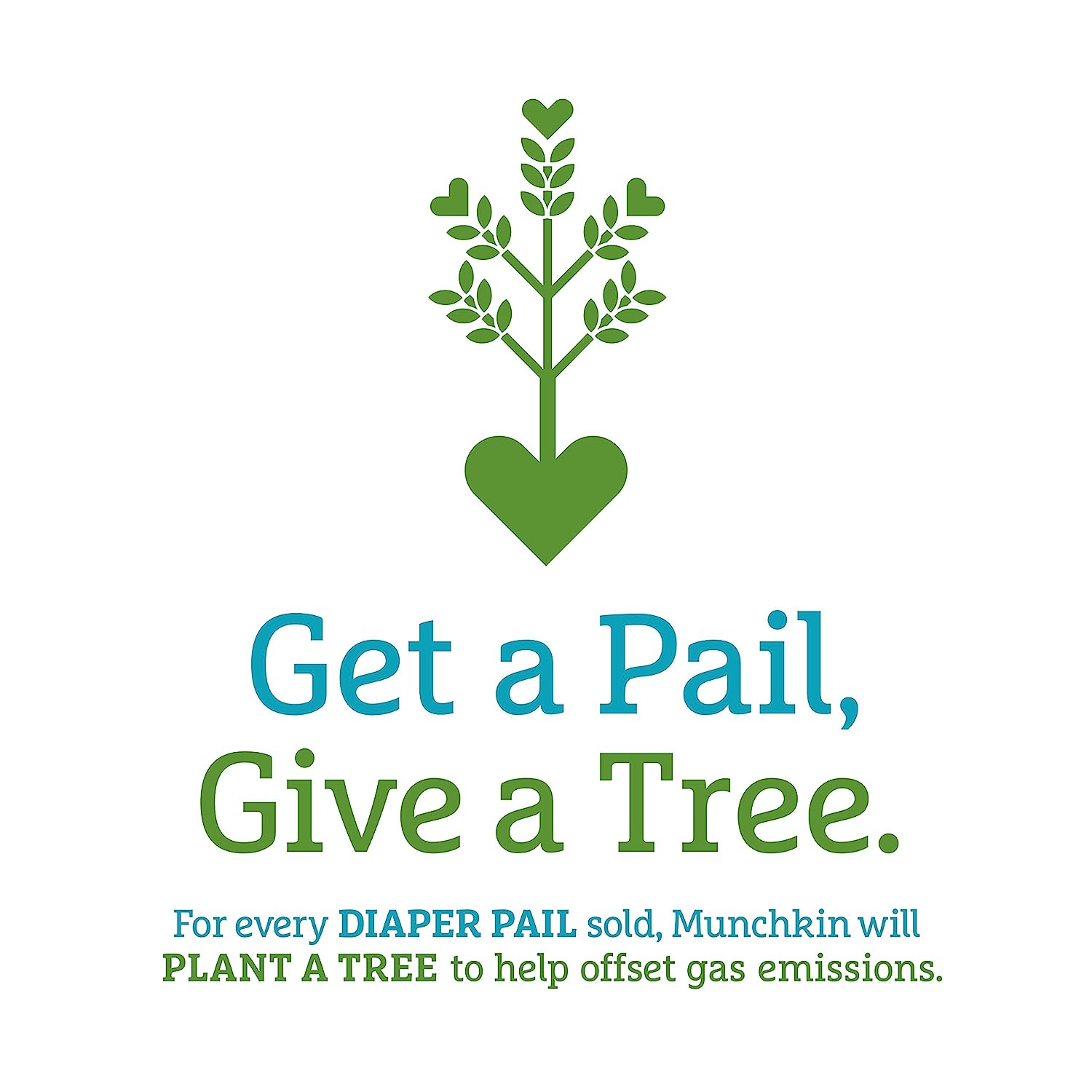 Munchkin® Step Diaper Pail Powered by Arm & Hammer, #1 in Odor Control, Award-Winning, Includes 1 Refill Ring and 1 Snap, Seal & toss Bag : Baby