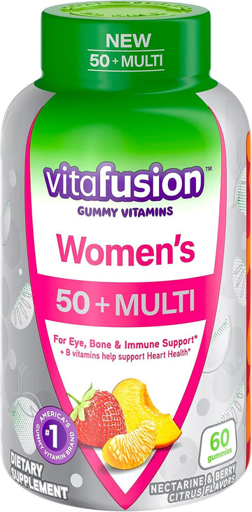 Vitafusion Women'S 50+ Multivitamin Daily Support Supplement 60 Count