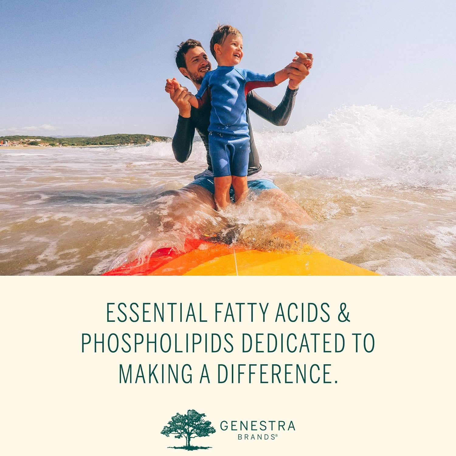 Genestra Brands Super Dha Forte Liquid - Omega-3 Fish Oil Supplement - 5 Fl Oz : Health & Household