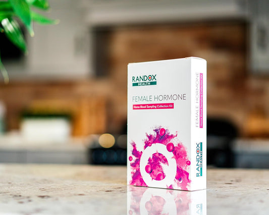 Female Hormone Test | Randox Health | Hormone Testing Kit For Women | Female Hormone Blood Test | Oestradiol, Progesterone, Prolactin | Personalised Health Report Included | Health Results In 2-3 Days