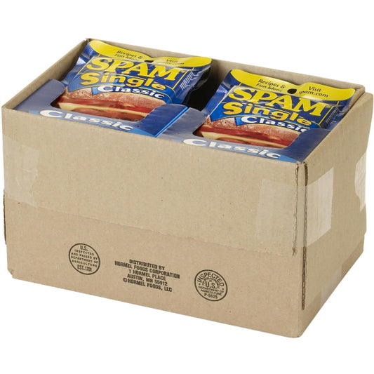 Spam Single Classic, 2.5 Ounce Pouch (Pack Of 24)