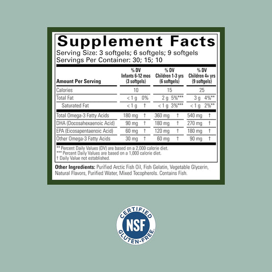 Child Life Pure DHA Dietary Supplement, 90 Soft Gel Capsules (Pack of