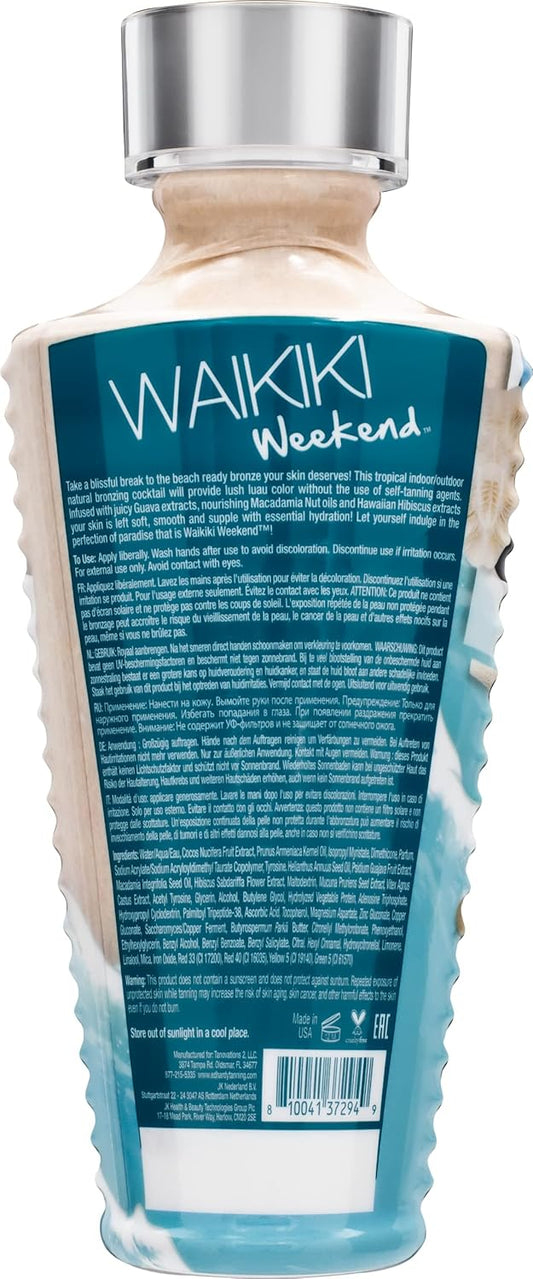 Tanovations Waikiki Weekend Indoor/Outdoor Natural Bronzer Color Correcting Bb Crème Formula 11Oz : Beauty & Personal Care
