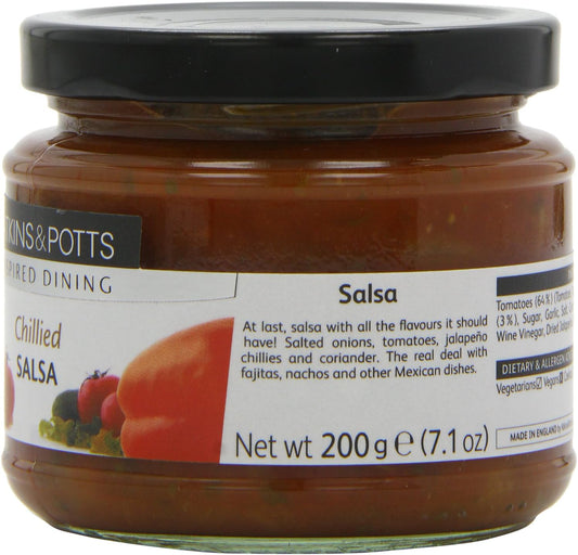 Atkins And Potts Salsa 200 G (Pack O 200 G (Pack Of 6)