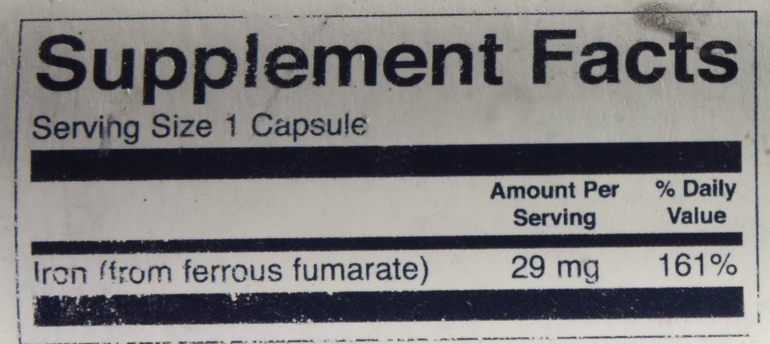 Swanson Blackstrap Molasses - Natural Iron Supplement Promoting Healthy Skin - Premium Wellness Formula - (120 Capsules, 29Mg Each)