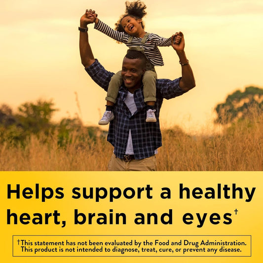 Nature Made Burp-Less Ultra Omega-3 From Fish Oil 1400 Mg, Dietary Supplement For Healthy Heart Support, 45 Softgels, 45 Day Supply