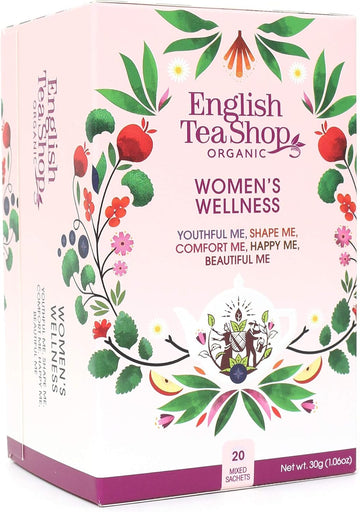 English Tea Shop Women’S Wellness Tea Bag Sachets, 20-Piece