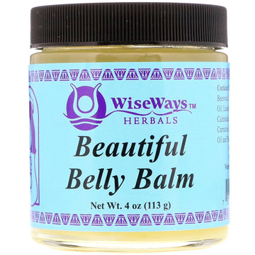 Wiseways Herbals: Beautiful Belly Balm, 4 Oz