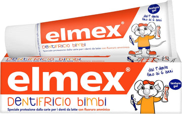 Elmex Bimbi - Dentifricio Bimbi 0-6 Anni Protezione Carie Denti Da Latte, 50Ml