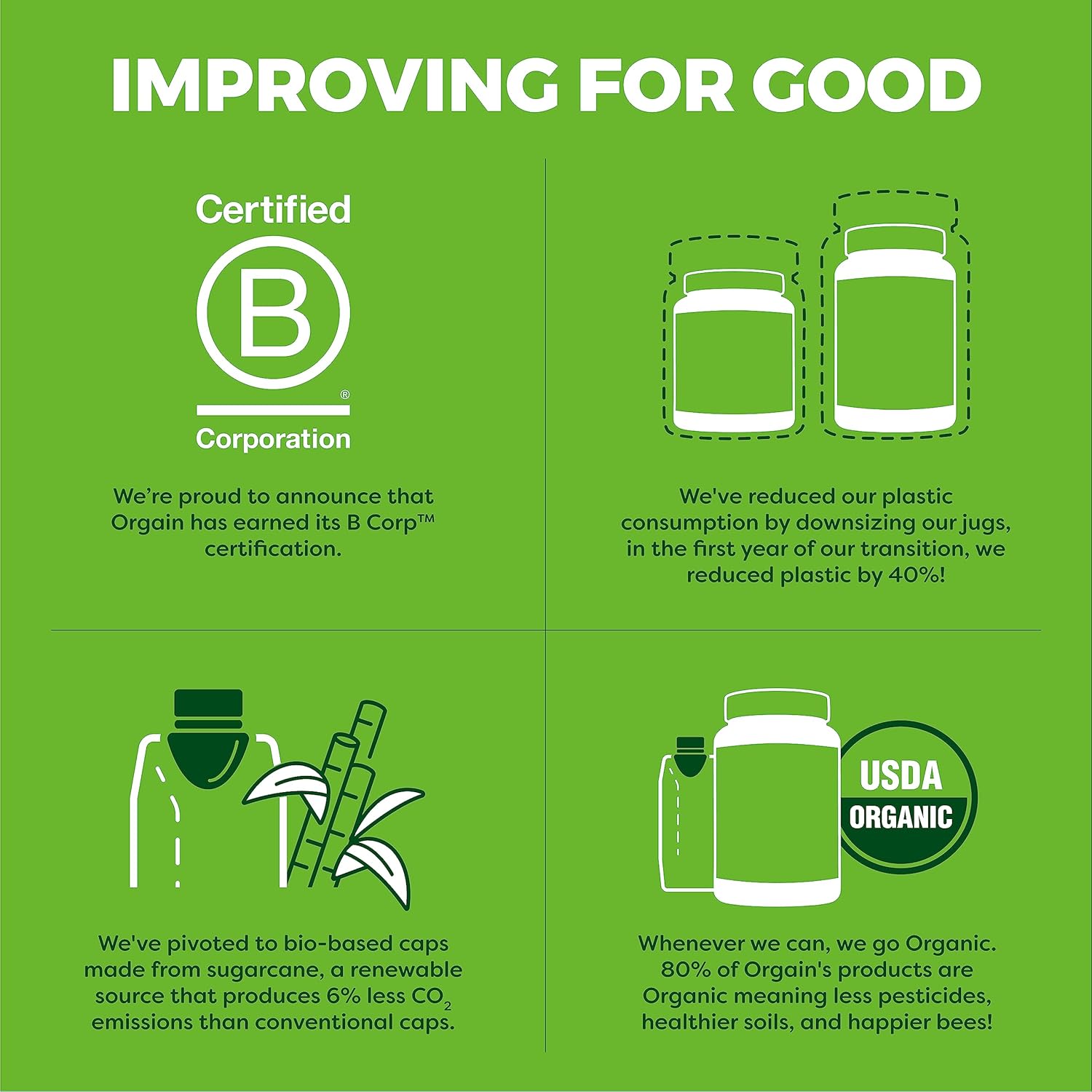 Orgain Organic Nutritional Vegan Protein Shake, Vanilla Bean - 16G Plant Based Protein, Meal Replacement, 21 Vitamins & Minerals, Fruits & Vegetables, Gluten Free, Non-Gmo, 11 Fl Oz (Pack Of 4)