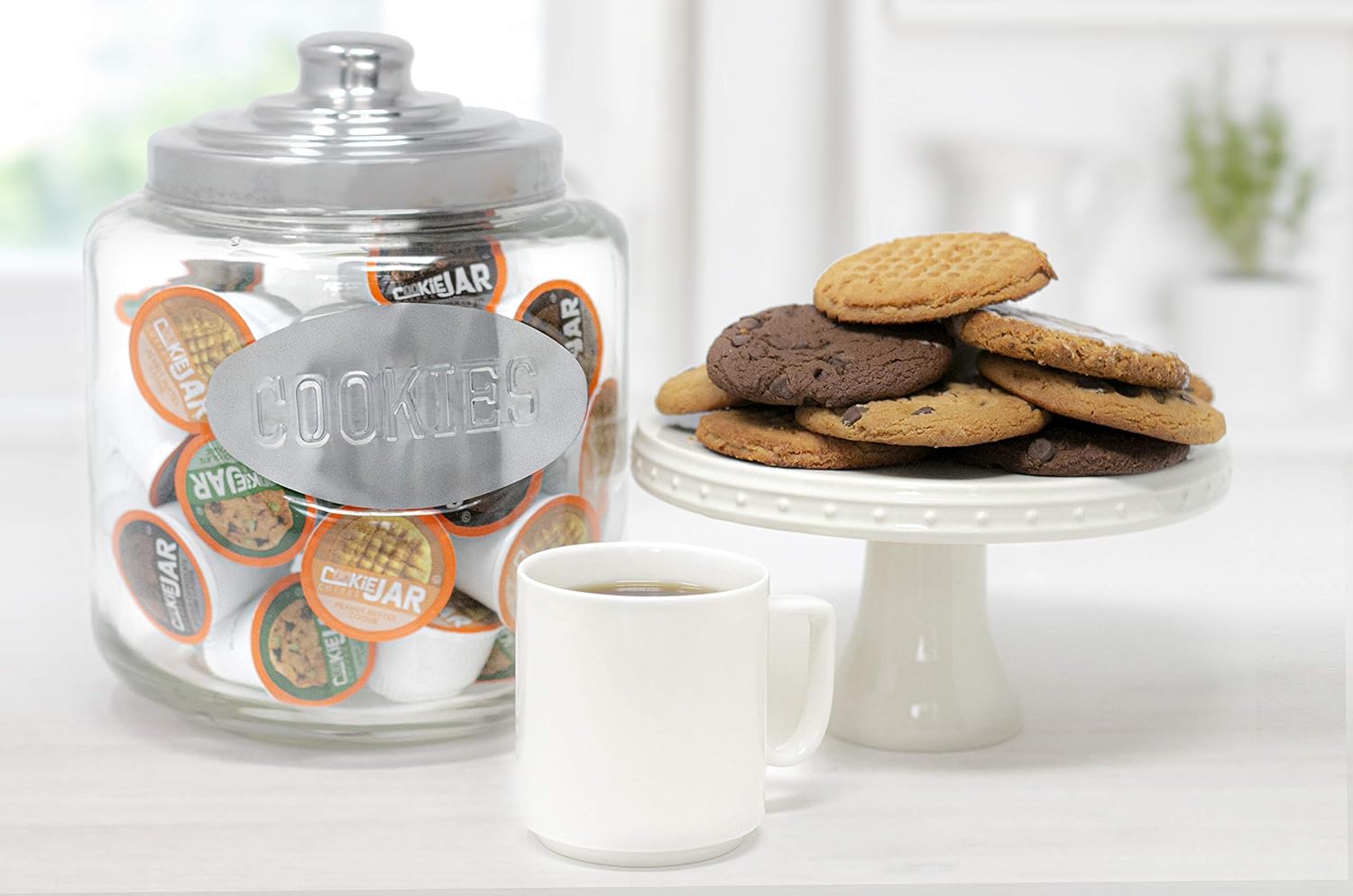 Cookie Jar Peanut Butter Flavored Coffee Pods For Keurig K Cup Brewers, 40 Count β Delicious Peanut Butter Flavor In Every Cup, Great For A Nutty Coffee Treat
