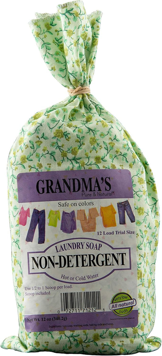 Grandma'S Pure & Natural Non-Detergent Laundry Soap, 0.02 Pound : Health & Household
