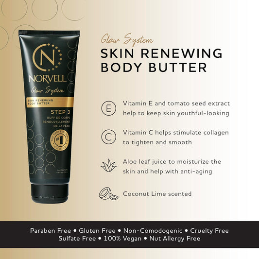 Norvell Post Sunless Skin Repairing Body Butter, 8.5 Fl.Oz